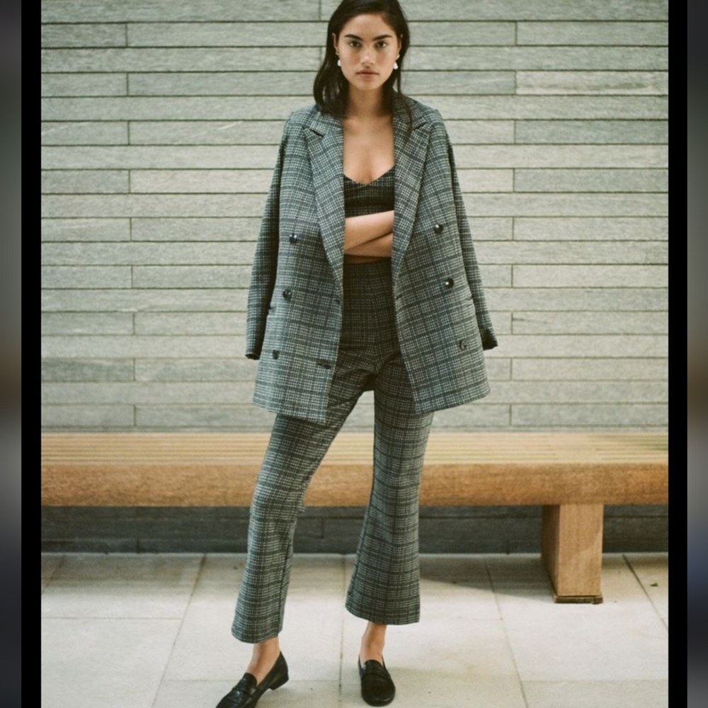 LESET Stili Prince Of Wales Checked Woven Set